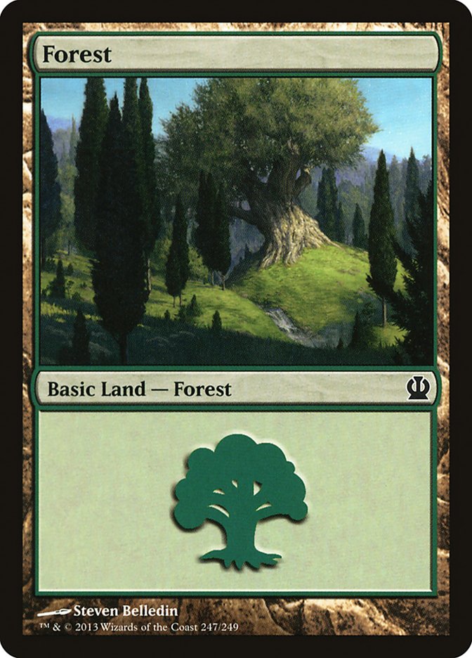 Forest (247) [Theros] | Game Master's Emporium (The New GME)