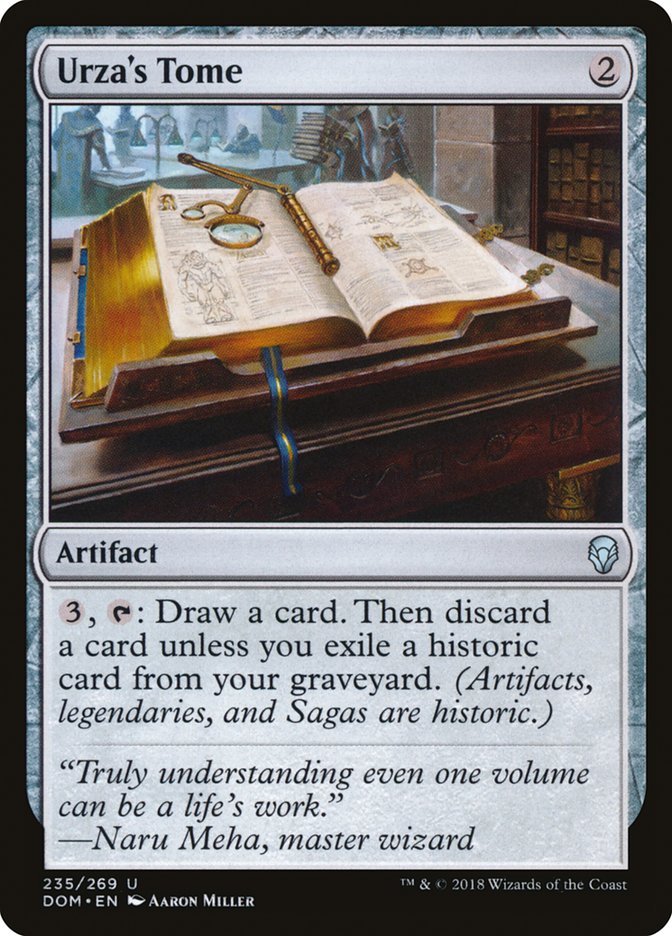 Urza's Tome [Dominaria] | Game Master's Emporium (The New GME)