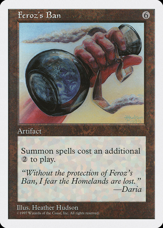 Feroz's Ban [Fifth Edition] | Game Master's Emporium (The New GME)