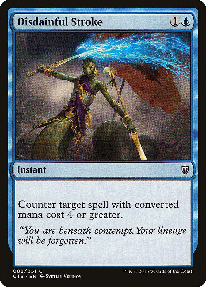 Disdainful Stroke [Commander 2016] | Game Master's Emporium (The New GME)