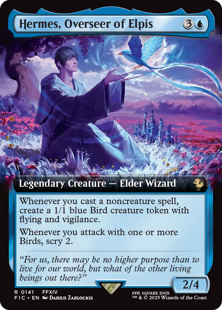 Hermes, Overseer of Elpis (Extended Art) [FINAL FANTASY Commander] | Game Master's Emporium (The New GME)