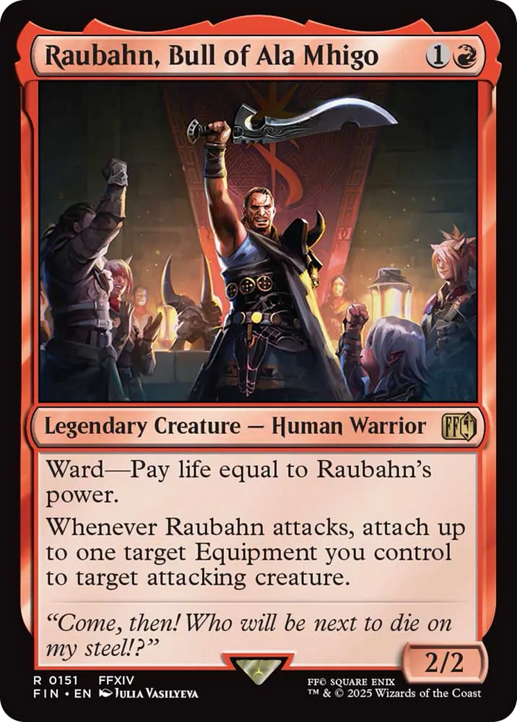 Raubahn, Bull of Ala Mhigo [FINAL FANTASY] | Game Master's Emporium (The New GME)