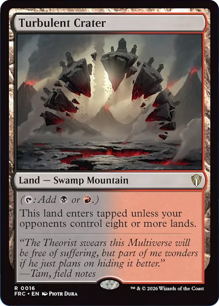 Turbulent Crater [Reality Fracture Commander] | Game Master's Emporium (The New GME)