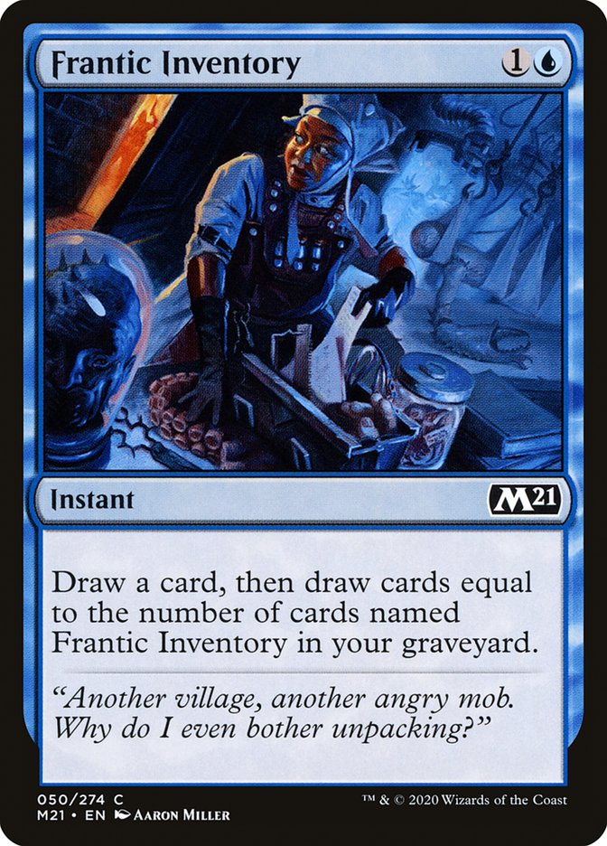 Frantic Inventory [Core Set 2021] | Game Master's Emporium (The New GME)
