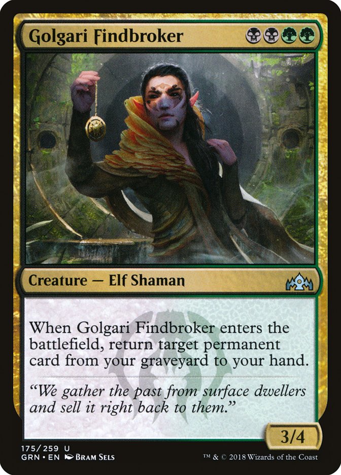 Golgari Findbroker [Guilds of Ravnica] | Game Master's Emporium (The New GME)