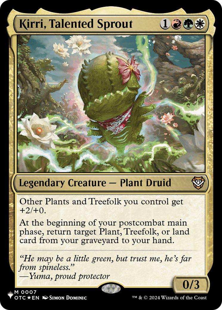 Kirri, Talented Sprout (OTC) [The List] | Game Master's Emporium (The New GME)