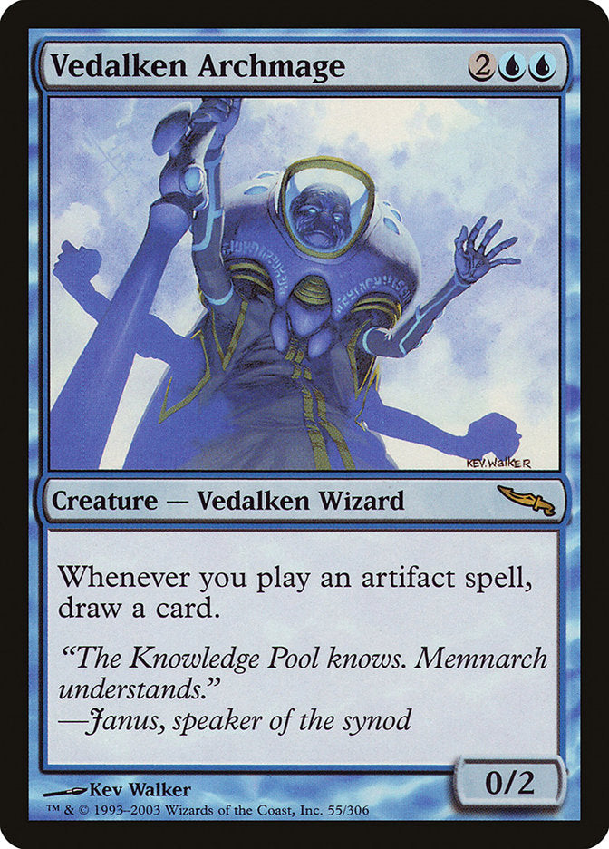 Vedalken Archmage [Mirrodin] | Game Master's Emporium (The New GME)