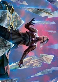 Behold the Multiverse Art Card (Gold-Stamped Signature) [Kaldheim Art Series] | Game Master's Emporium (The New GME)
