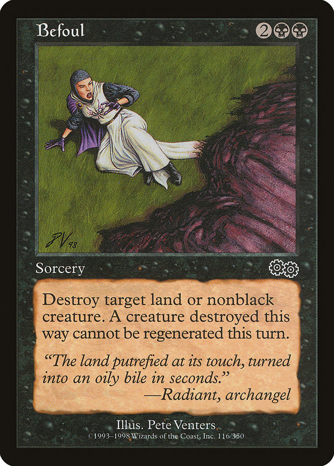 Befoul [Urza's Saga] | Game Master's Emporium (The New GME)