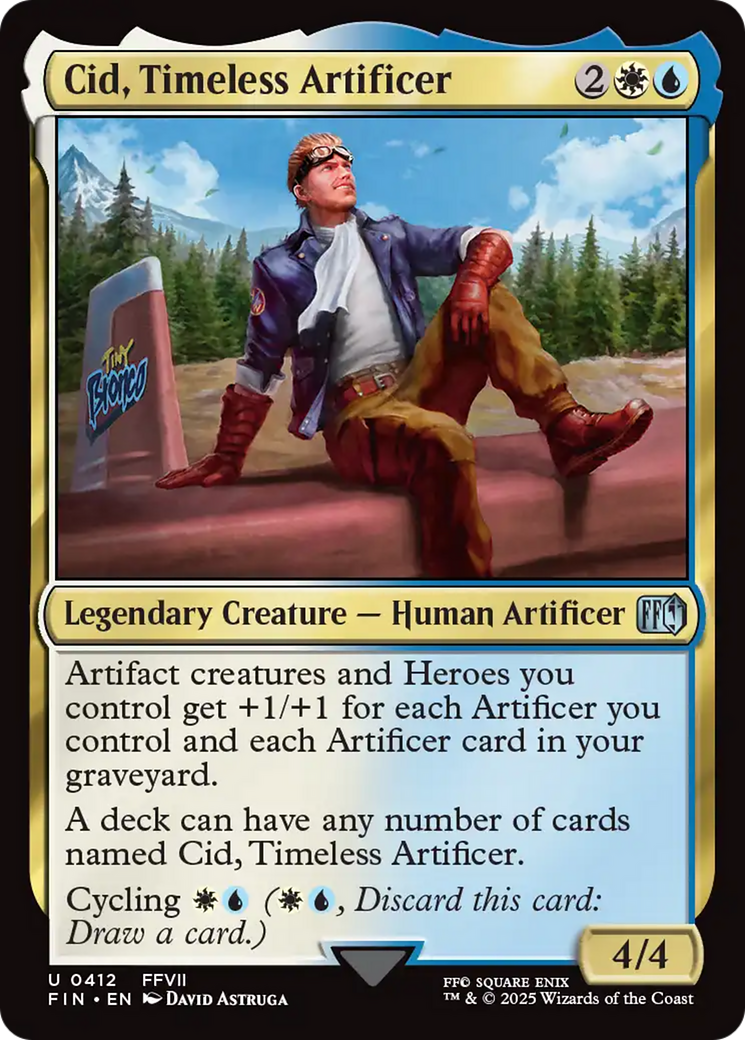 Cid, Timeless Artificer (0412) [FINAL FANTASY] | Game Master's Emporium (The New GME)