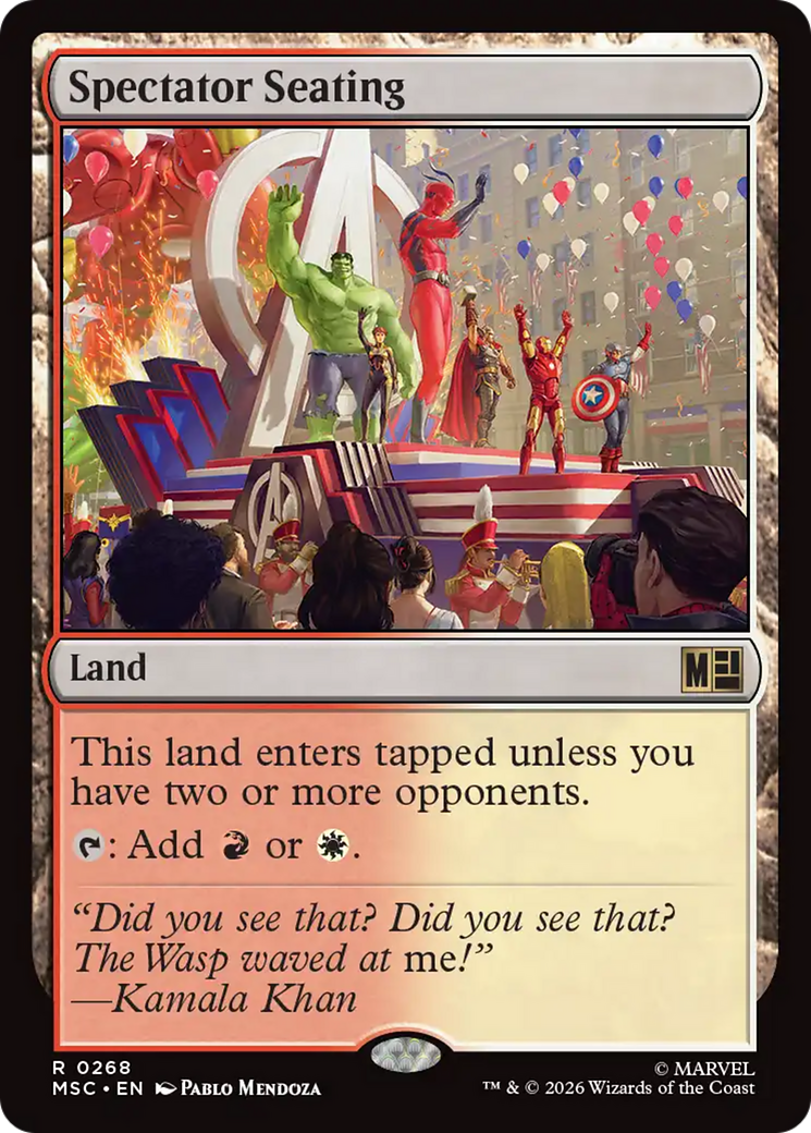 Spectator Seating [Marvel Super Heroes Commander] | Game Master's Emporium (The New GME)
