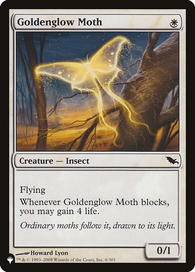 Goldenglow Moth [The List] | Game Master's Emporium (The New GME)