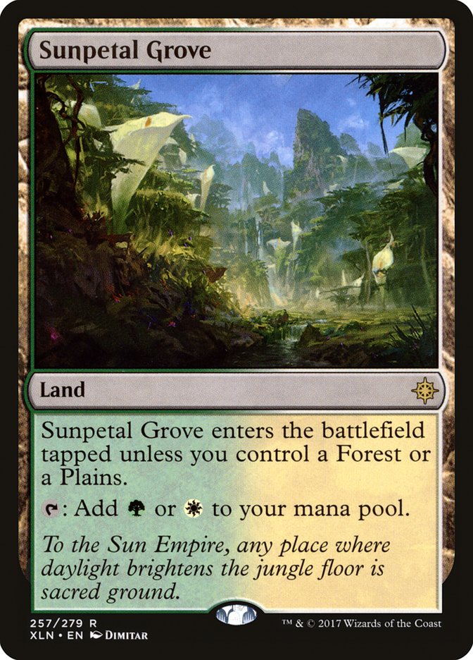 Sunpetal Grove [Ixalan] | Game Master's Emporium (The New GME)