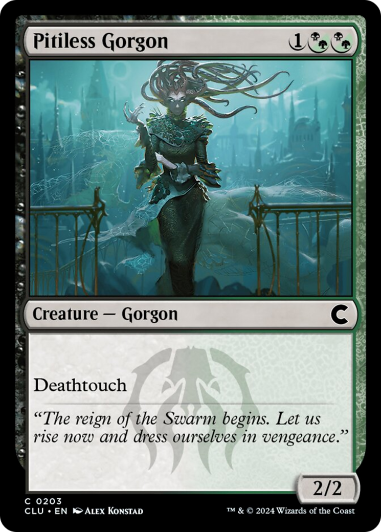 Pitiless Gorgon [Ravnica: Clue Edition] | Game Master's Emporium (The New GME)