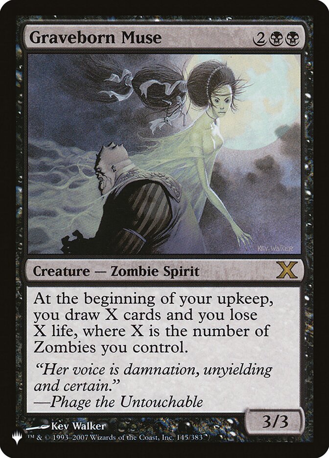 Graveborn Muse [The List] | Game Master's Emporium (The New GME)