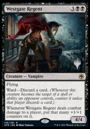 Westgate Regent (Promo Pack) [Dungeons & Dragons: Adventures in the Forgotten Realms Promos] | Game Master's Emporium (The New GME)