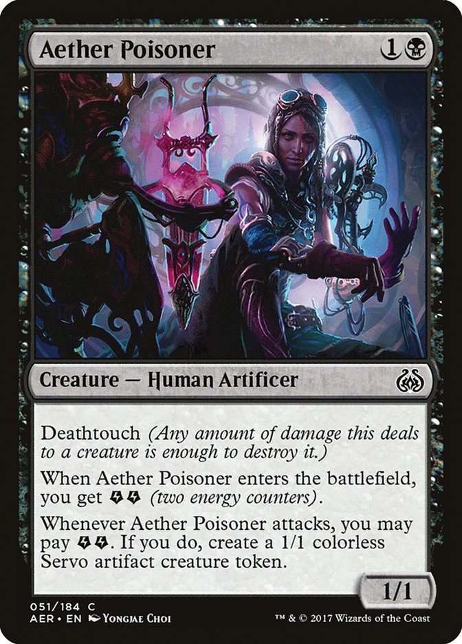 Aether Poisoner [Aether Revolt] | Game Master's Emporium (The New GME)