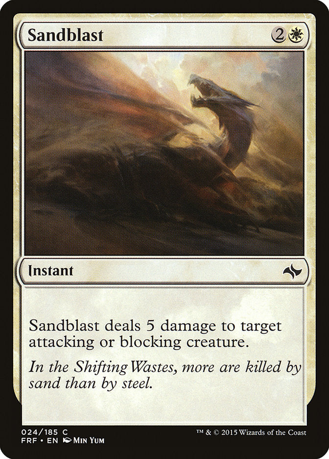 Sandblast [Fate Reforged] | Game Master's Emporium (The New GME)