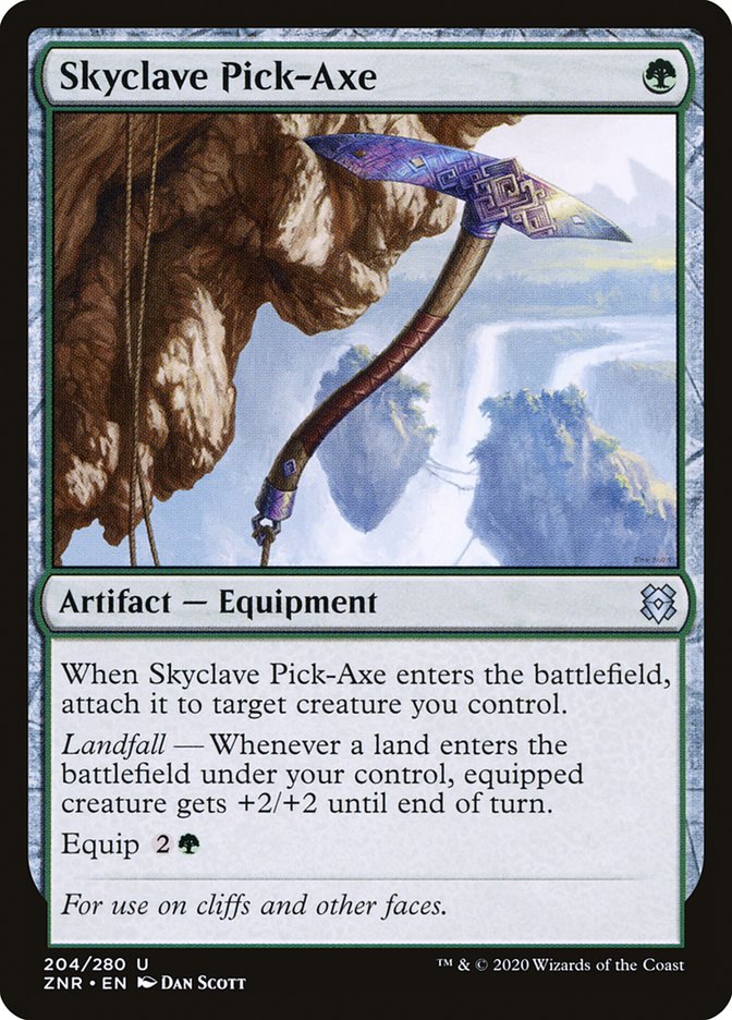 Skyclave Pick-Axe [Zendikar Rising] | Game Master's Emporium (The New GME)