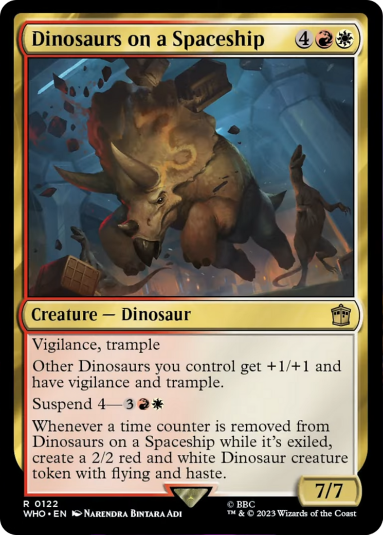 Dinosaurs on a Spaceship [Doctor Who] | Game Master's Emporium (The New GME)