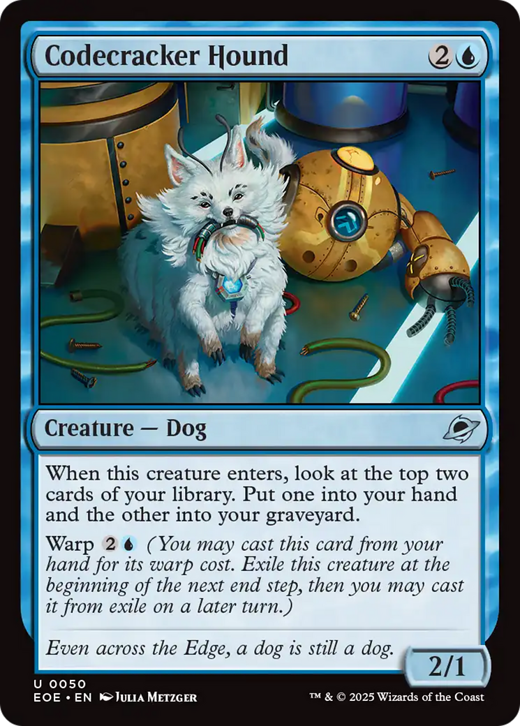 Codecracker Hound [Edge of Eternities] | Game Master's Emporium (The New GME)
