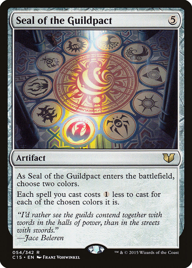 Seal of the Guildpact [Commander 2015] | Game Master's Emporium (The New GME)