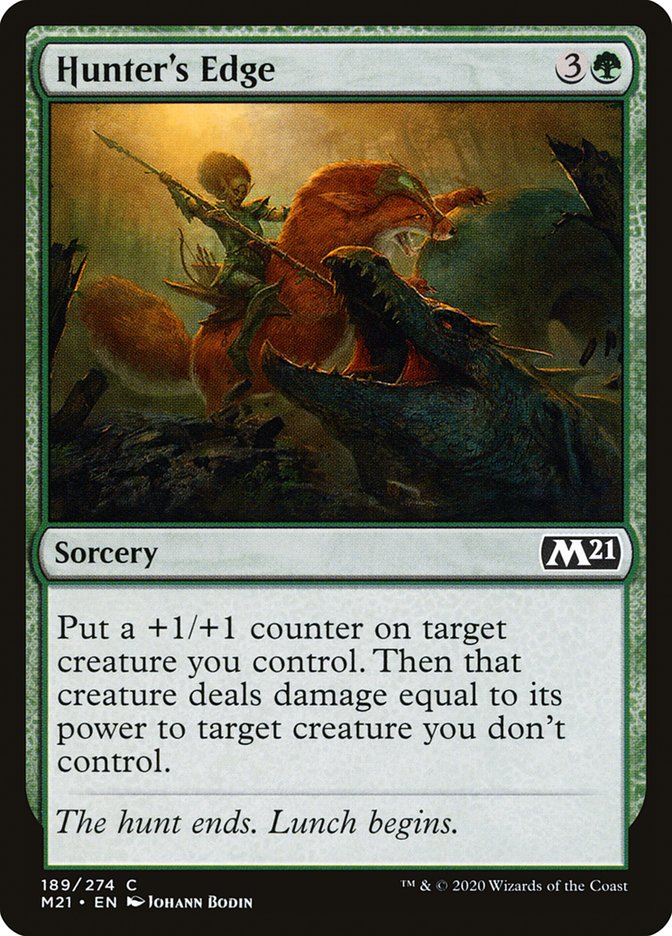 Hunter's Edge [Core Set 2021] | Game Master's Emporium (The New GME)