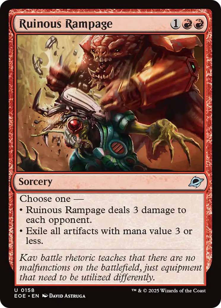 Ruinous Rampage [Edge of Eternities] | Game Master's Emporium (The New GME)