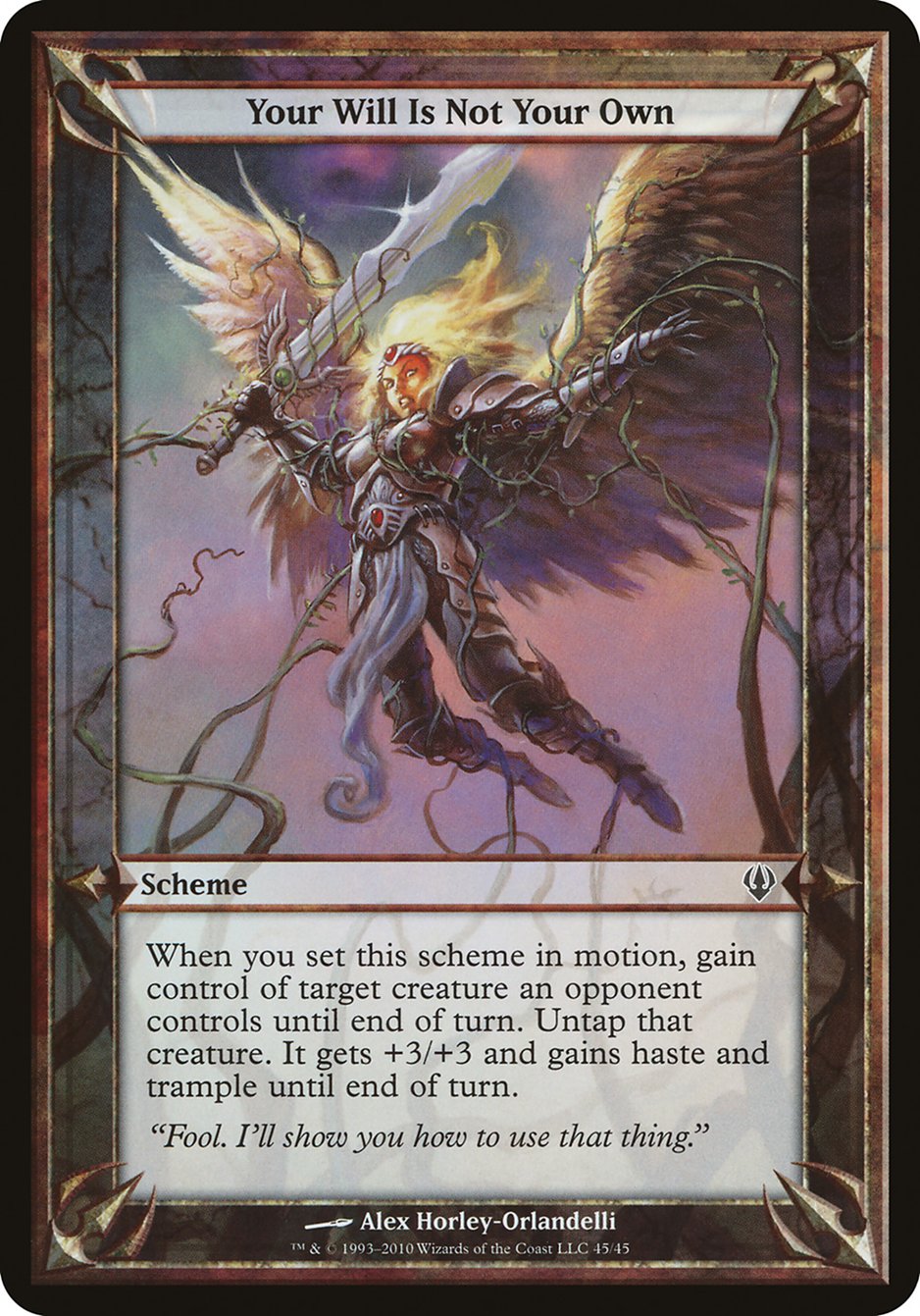 Your Will Is Not Your Own (Schemes) [Archenemy Schemes] | Game Master's Emporium (The New GME)