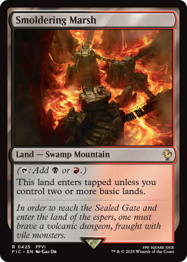 Smoldering Marsh [FINAL FANTASY Commander] | Game Master's Emporium (The New GME)