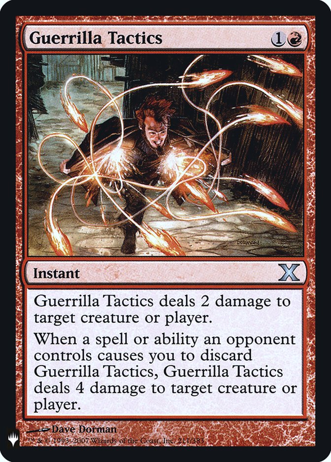 Guerrilla Tactics [Mystery Booster] | Game Master's Emporium (The New GME)