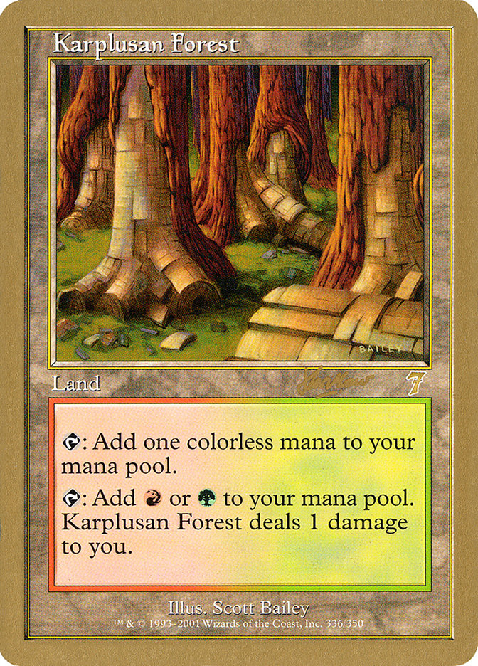 Karplusan Forest (Sim Han How) [World Championship Decks 2002] | Game Master's Emporium (The New GME)