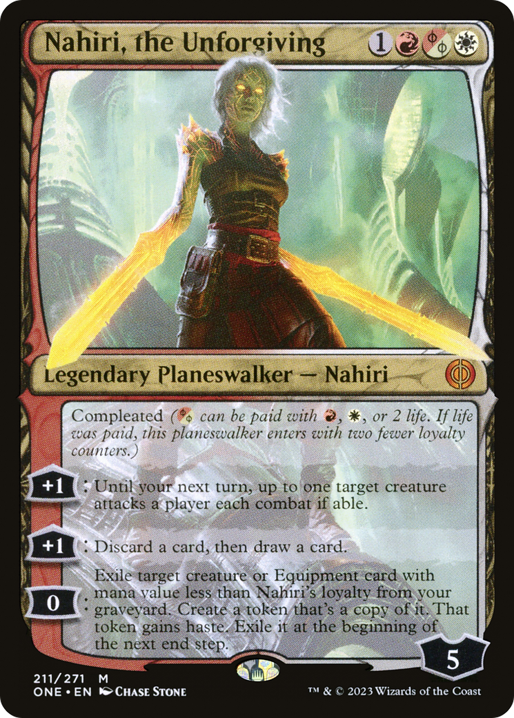 Nahiri, the Unforgiving [Phyrexia: All Will Be One] | Game Master's Emporium (The New GME)