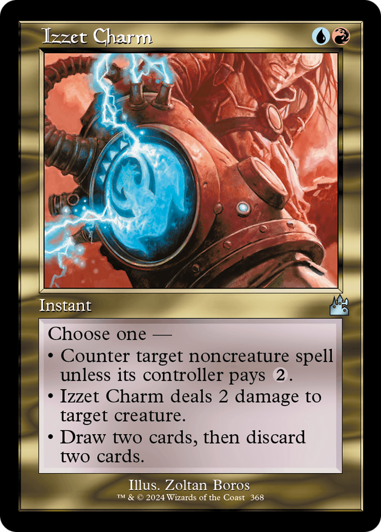 Izzet Charm (Retro Frame) [Ravnica Remastered] | Game Master's Emporium (The New GME)