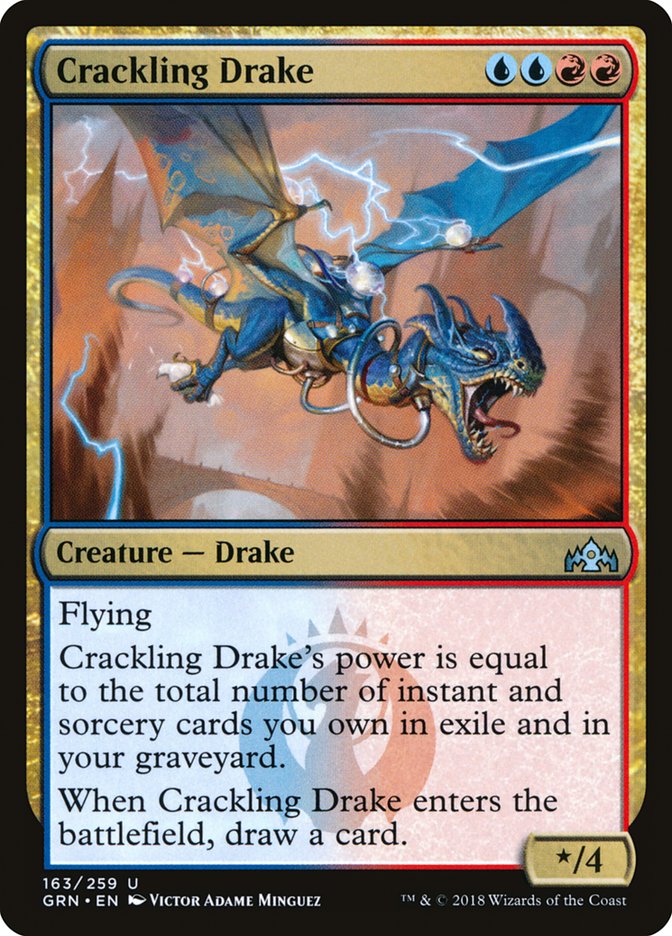 Crackling Drake [Guilds of Ravnica] | Game Master's Emporium (The New GME)