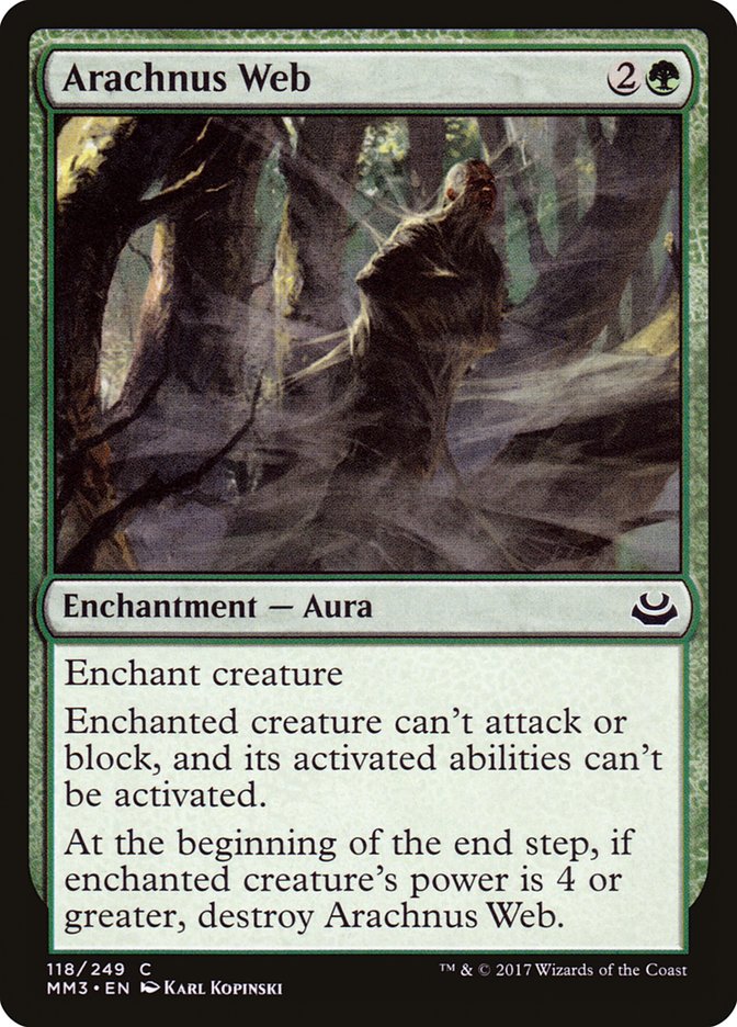 Arachnus Web [Modern Masters 2017] | Game Master's Emporium (The New GME)