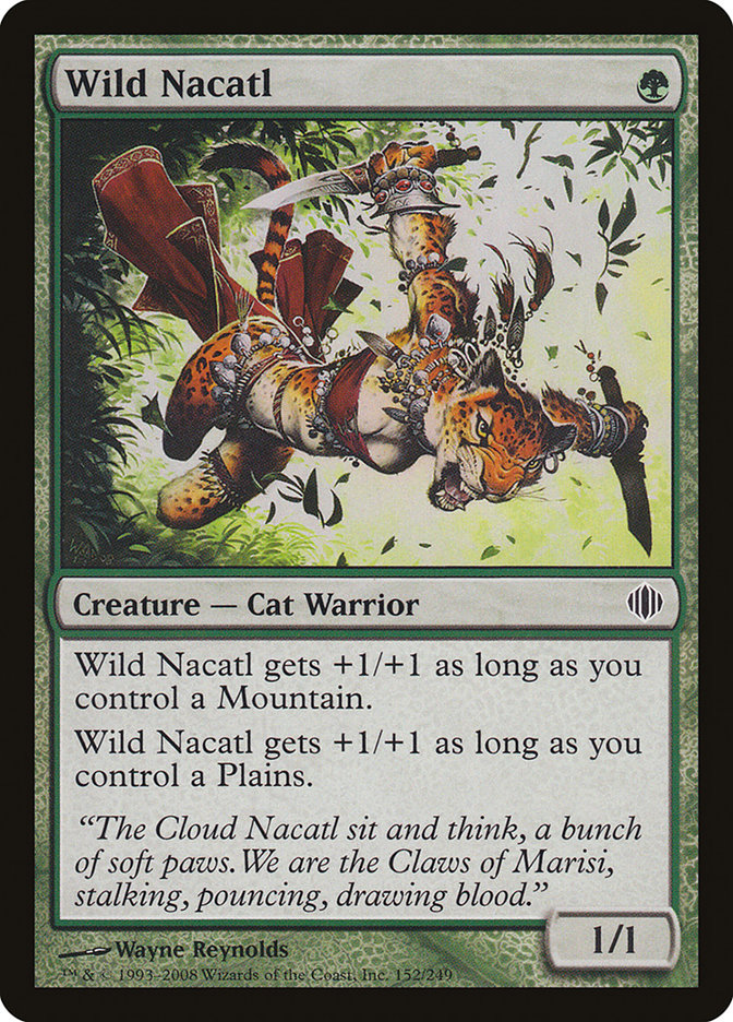 Wild Nacatl [Shards of Alara] | Game Master's Emporium (The New GME)