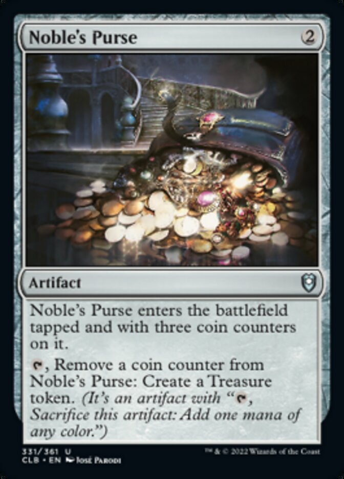 Noble's Purse [Commander Legends: Battle for Baldur's Gate] | Game Master's Emporium (The New GME)