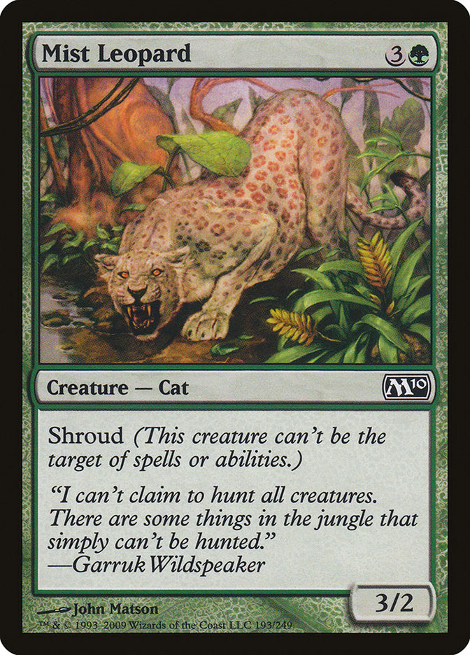 Mist Leopard [Magic 2010] | Game Master's Emporium (The New GME)