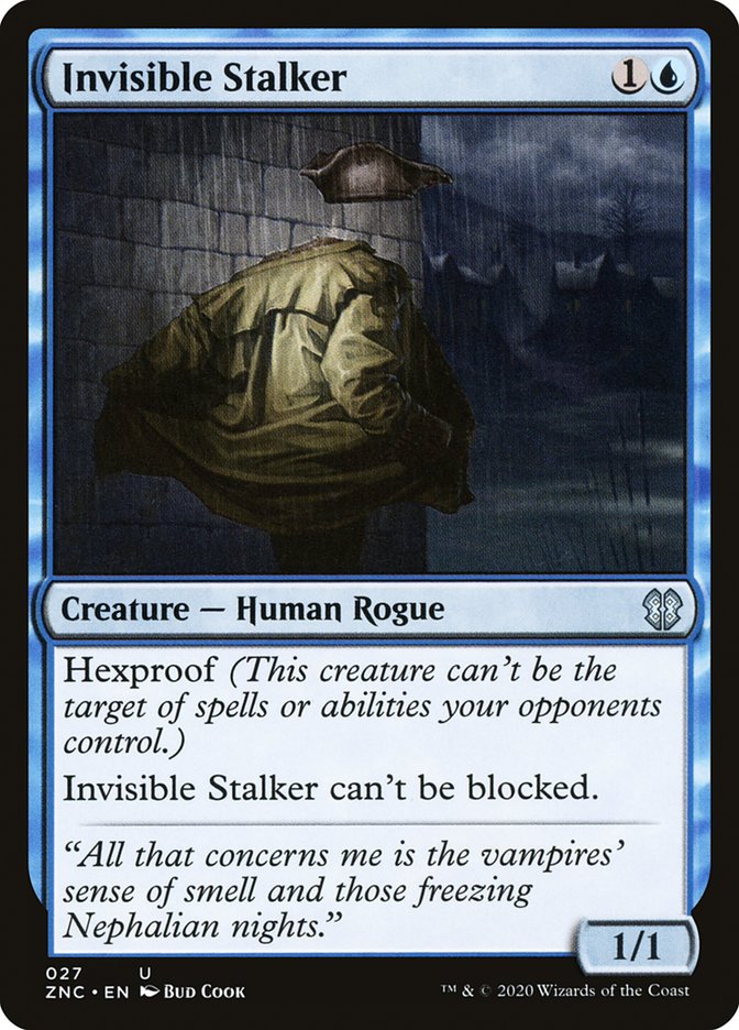 Invisible Stalker [Zendikar Rising Commander] | Game Master's Emporium (The New GME)