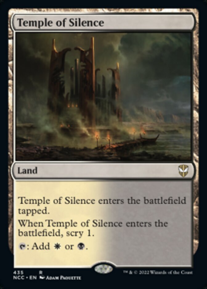 Temple of Silence [Streets of New Capenna Commander] | Game Master's Emporium (The New GME)