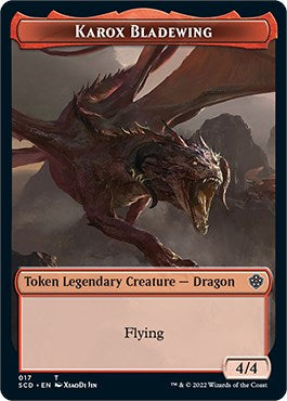 Karox Bladewing // Karox Bladewing Double-Sided Token [Starter Commander Decks] | Game Master's Emporium (The New GME)