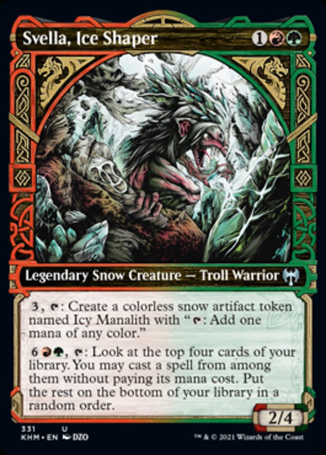Svella, Ice Shaper (Showcase) [Kaldheim] | Game Master's Emporium (The New GME)