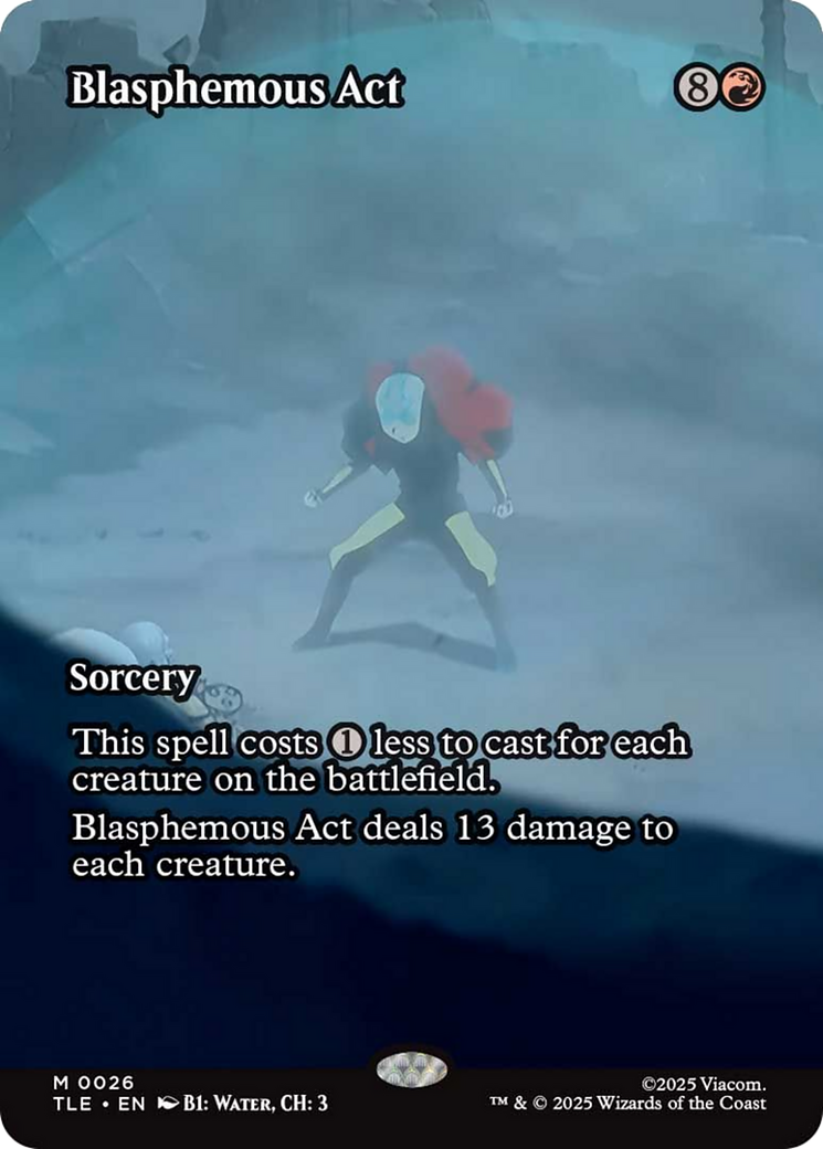 Blasphemous Act (Borderless) [Avatar: The Last Airbender: Eternal-Legal] | Game Master's Emporium (The New GME)