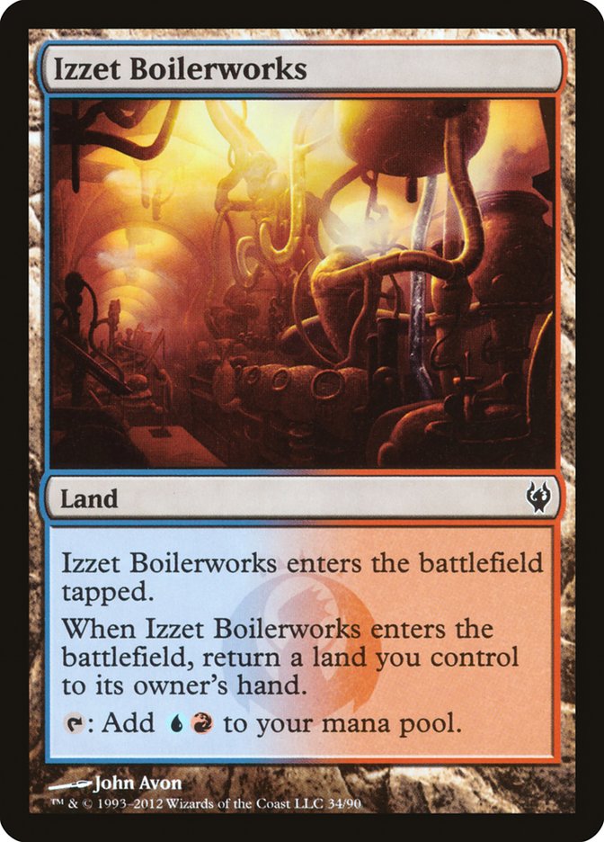 Izzet Boilerworks [Duel Decks: Izzet vs. Golgari] | Game Master's Emporium (The New GME)