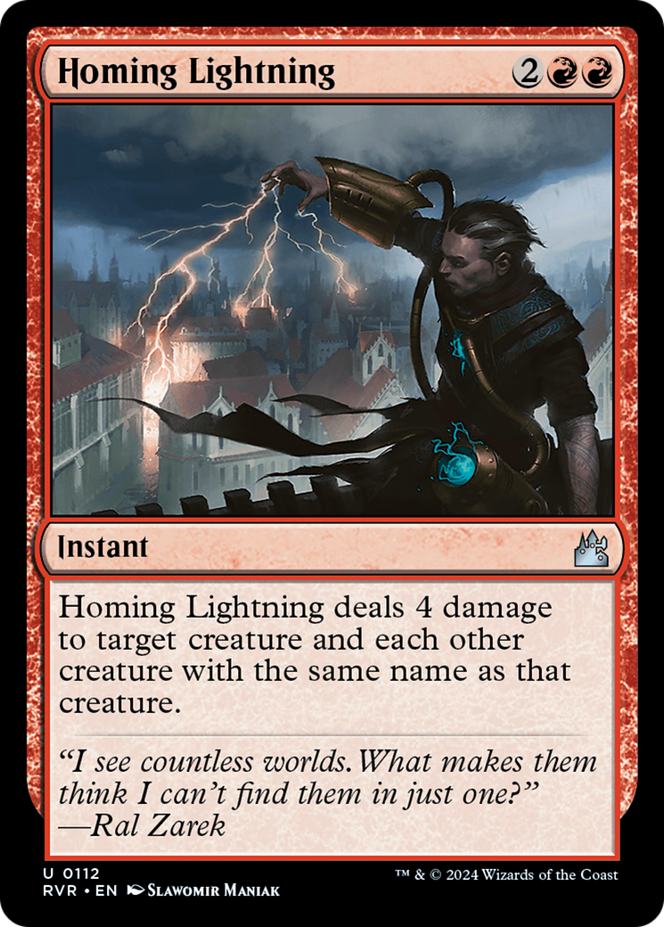 Homing Lightning [Ravnica Remastered] | Game Master's Emporium (The New GME)