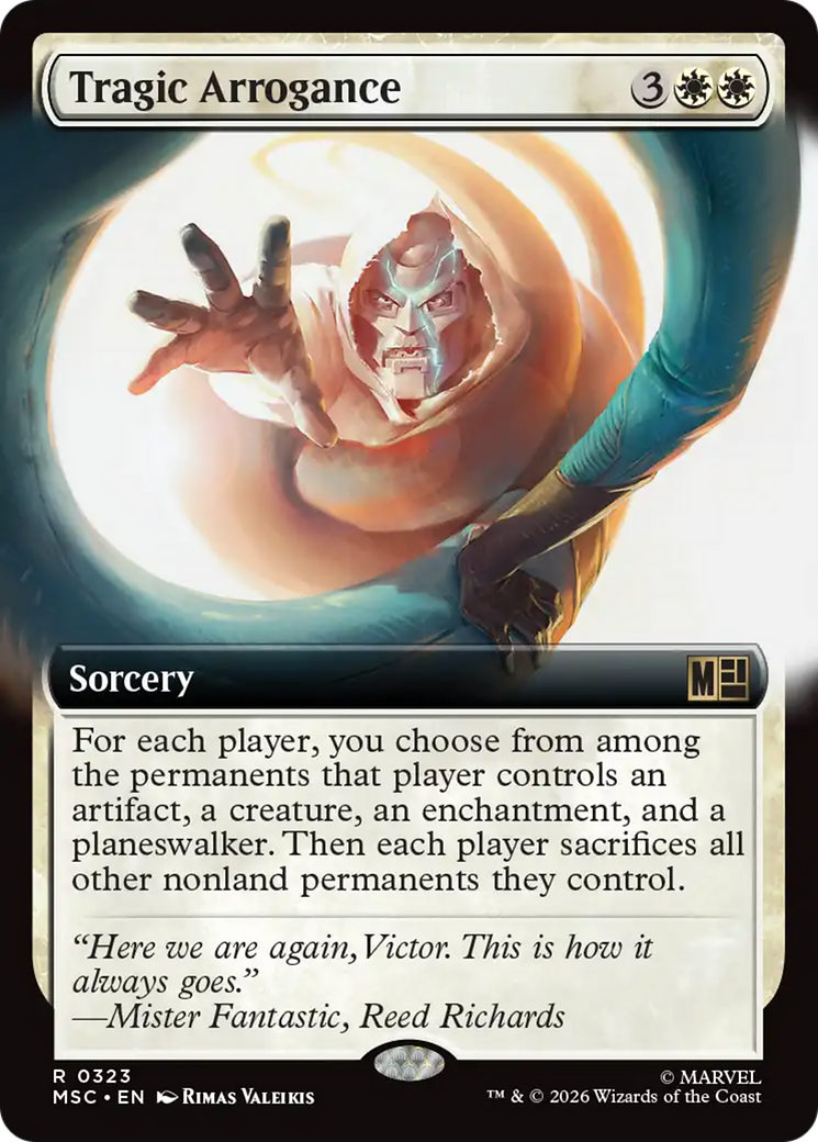 Tragic Arrogance (Extended Art) [Marvel Super Heroes Commander] | Game Master's Emporium (The New GME)