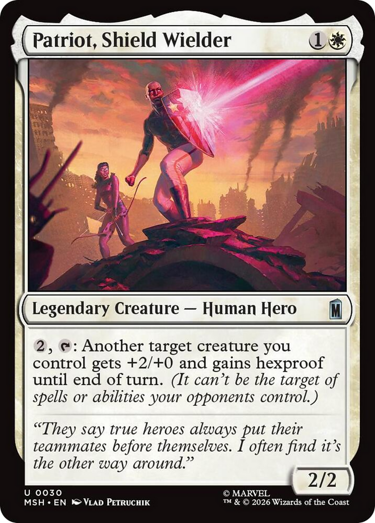 Patriot, Shield Wielder [Marvel Super Heroes] | Game Master's Emporium (The New GME)