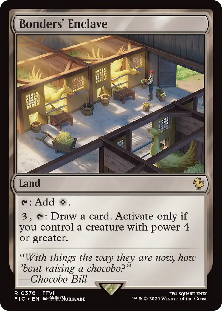 Bonders' Enclave [FINAL FANTASY Commander] | Game Master's Emporium (The New GME)