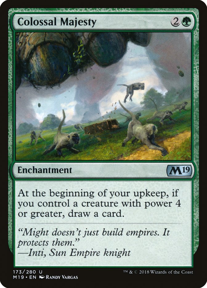 Colossal Majesty [Core Set 2019] | Game Master's Emporium (The New GME)